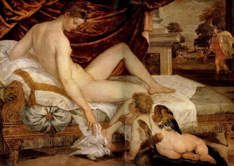 SUSTRIS, Lambert Venus et l'Amour France oil painting art